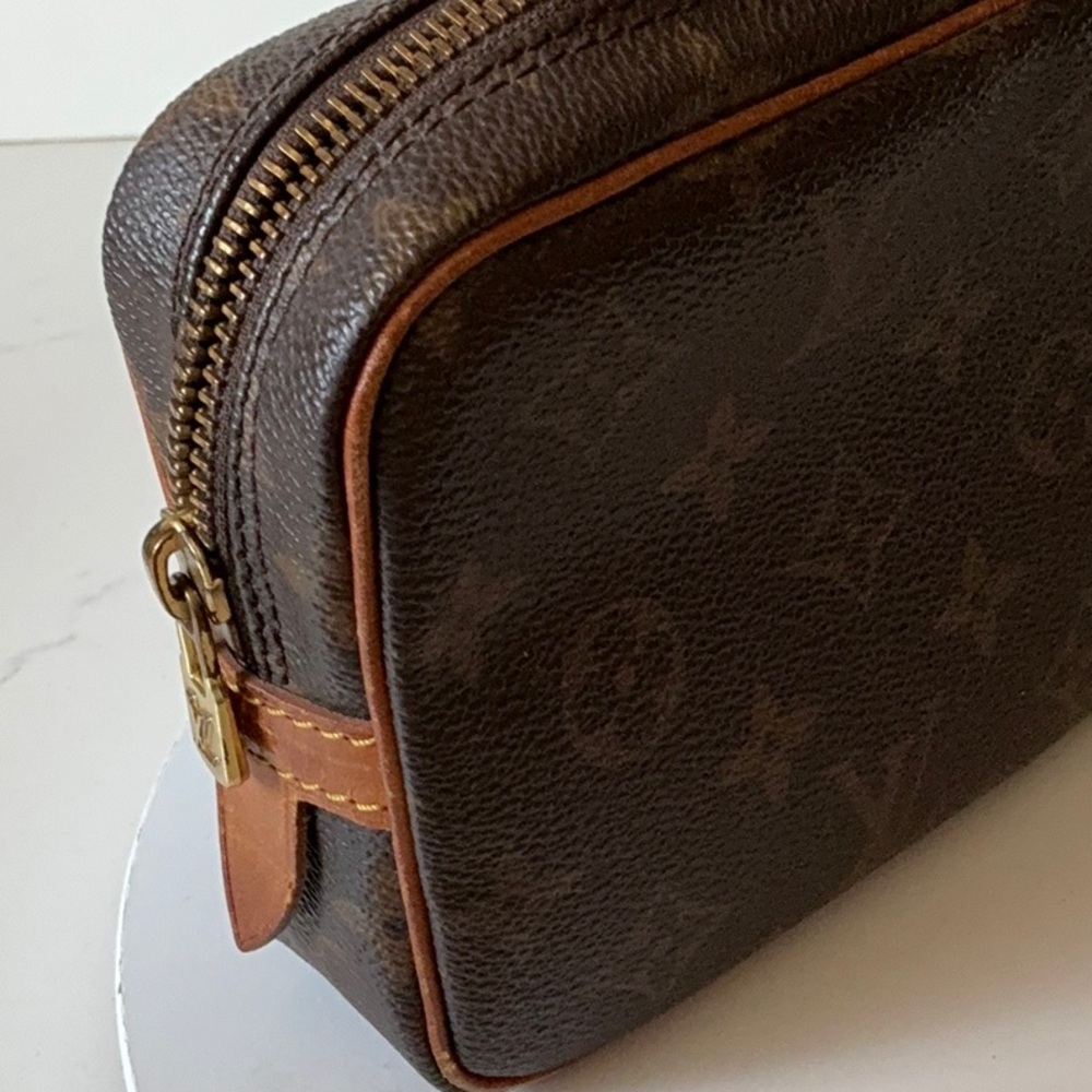 Authentic Louis Vuitton Monogram Pochette Marley Bandouliere Bag - Picture 6 of 13